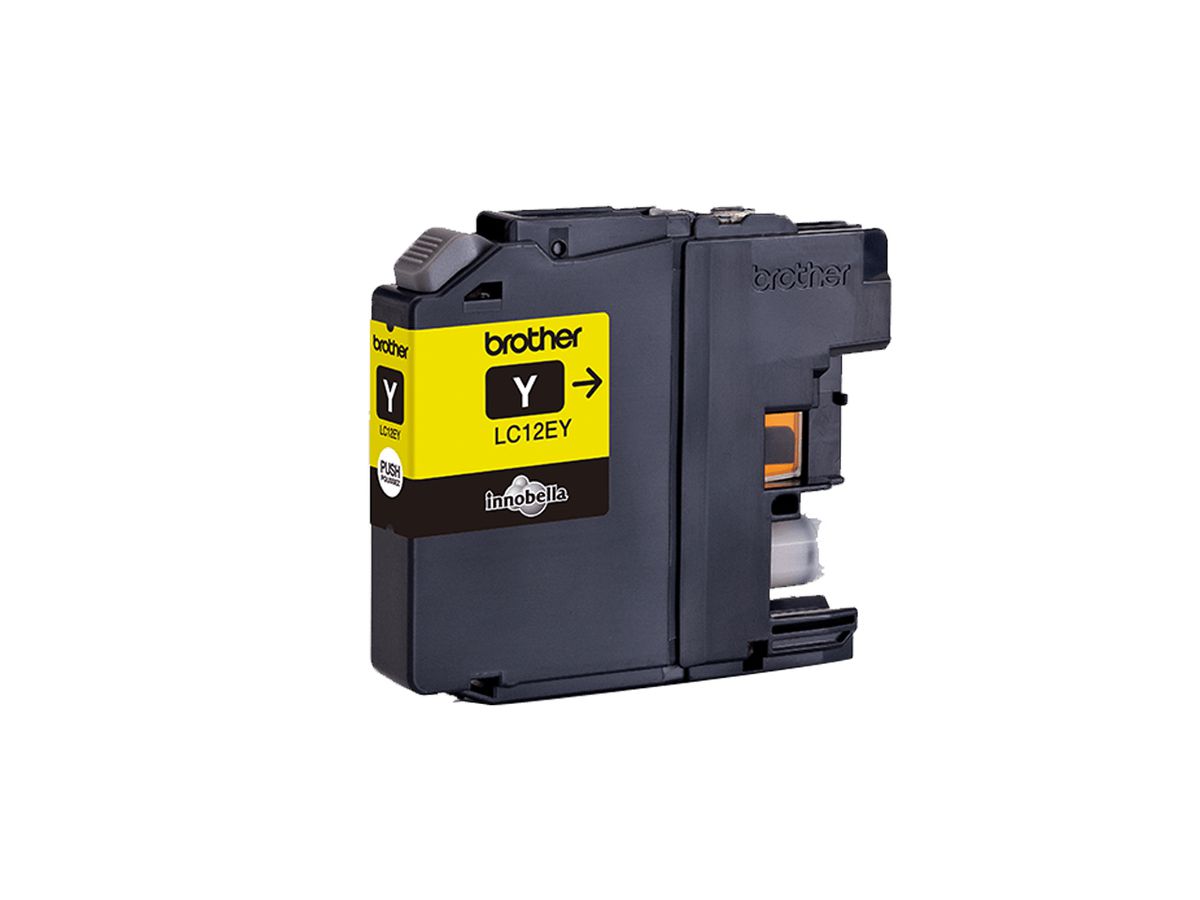 Brother LC12EY inktcartridge 1 stuk(s) Origineel Geel