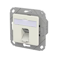 METZ CONNECT E-DAT C6A IDC Dose, 1 Port, UPk, reinweiß