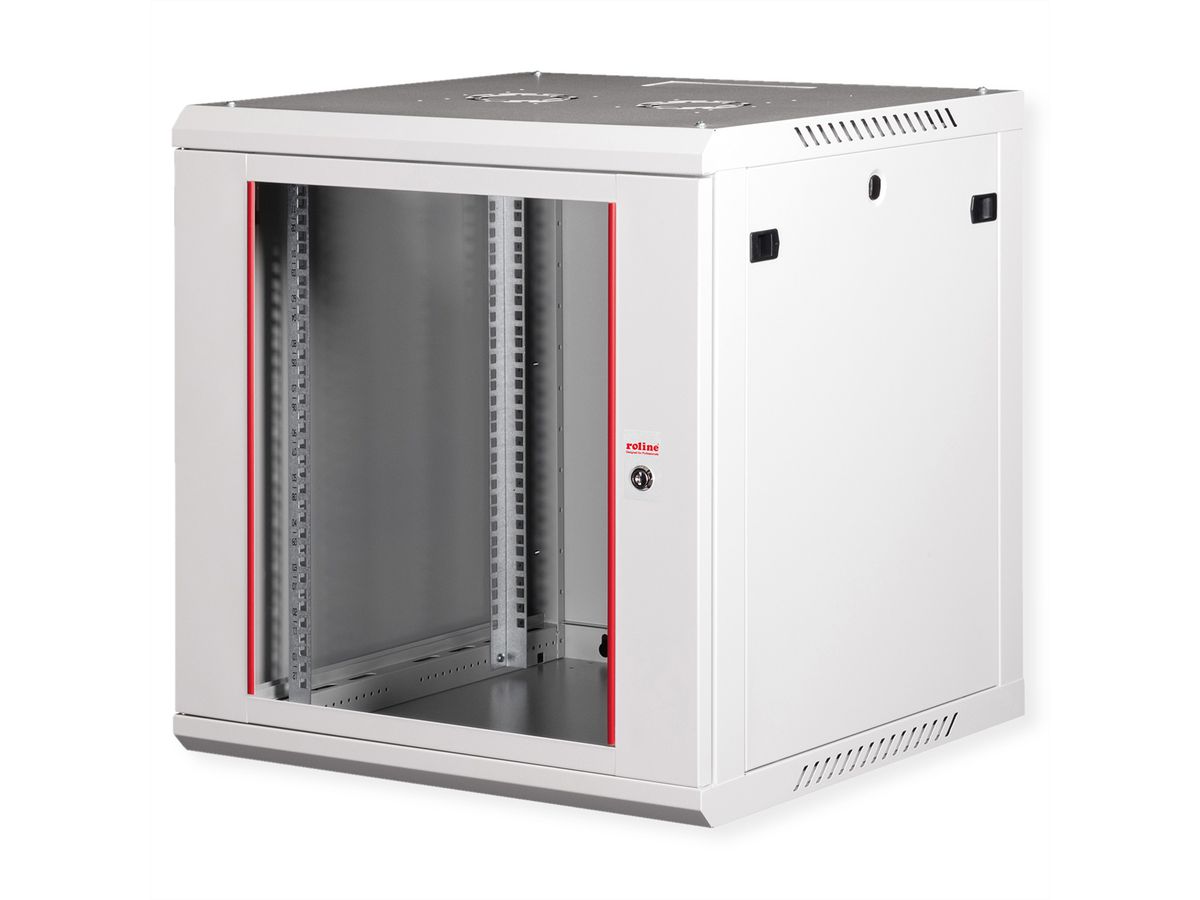 ROLINE 19-inch wandbehuizing Basic Plus 12U, 600x600 BxT grijs