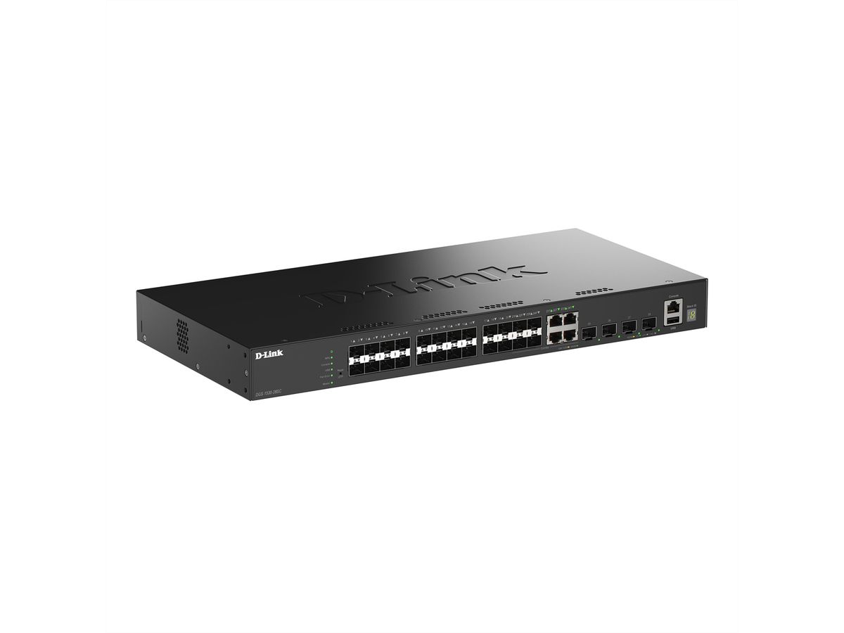 D-Link DGS-1530-28SC/E 28-Port Switch