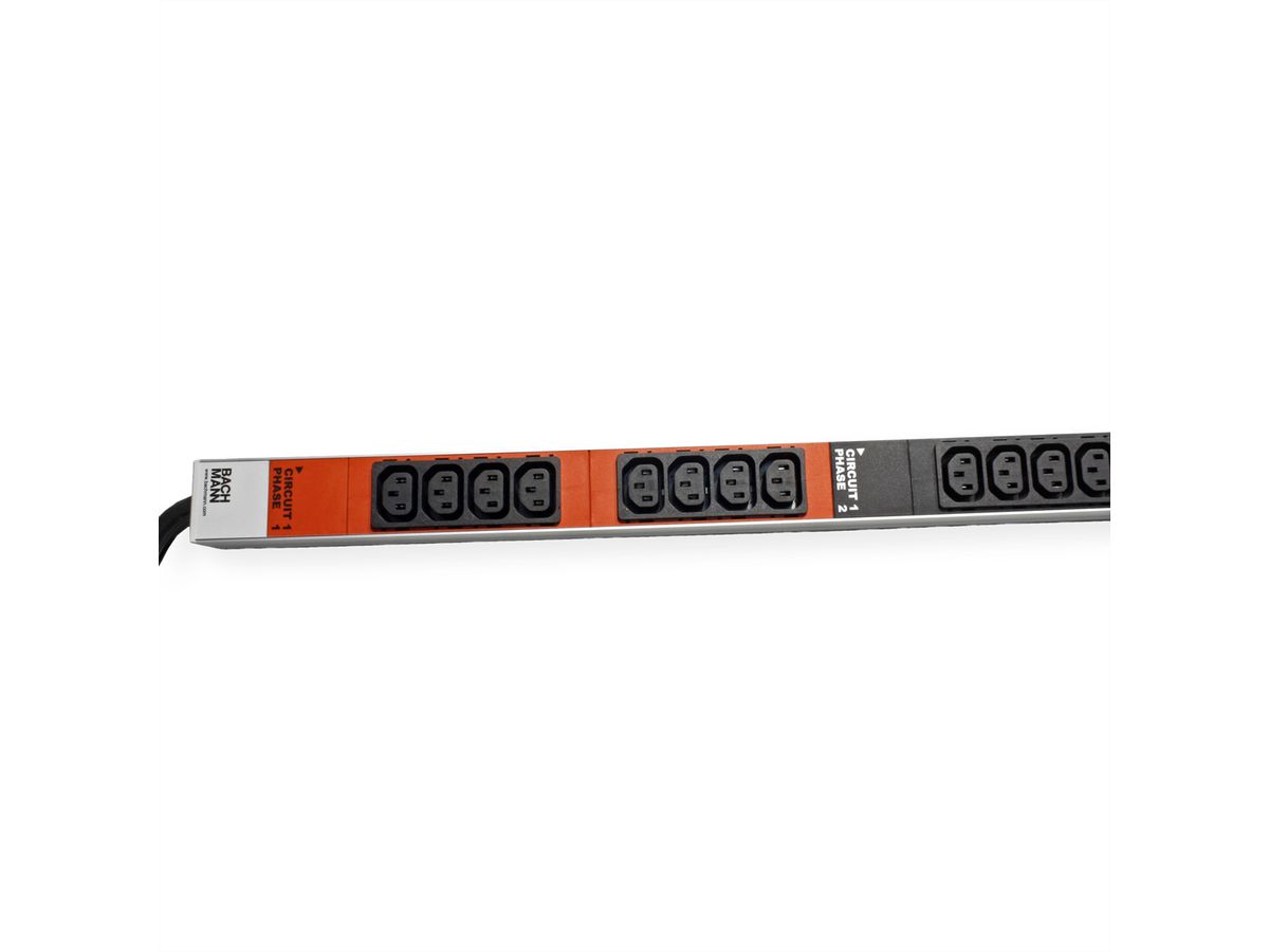 BACHMANN IT PDU ALU 0U 48x C13 2x3x32A open