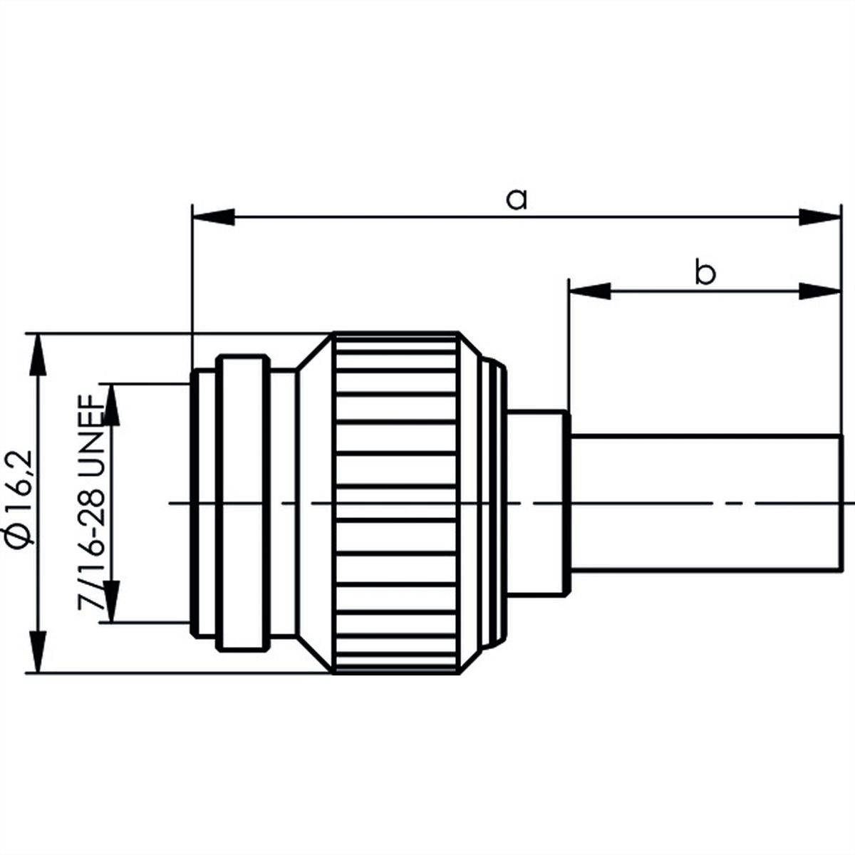 TELEGÄRTNER TNC-Crimpstecker 50 Ohm für G30 (1.5/3.8)