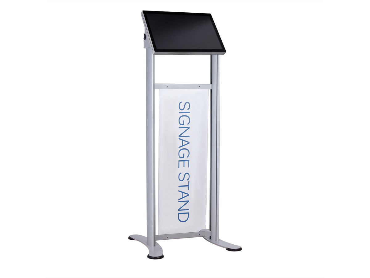 ROLINE Digital Signage Standaard, Marketing, tot 10 kg, zilver