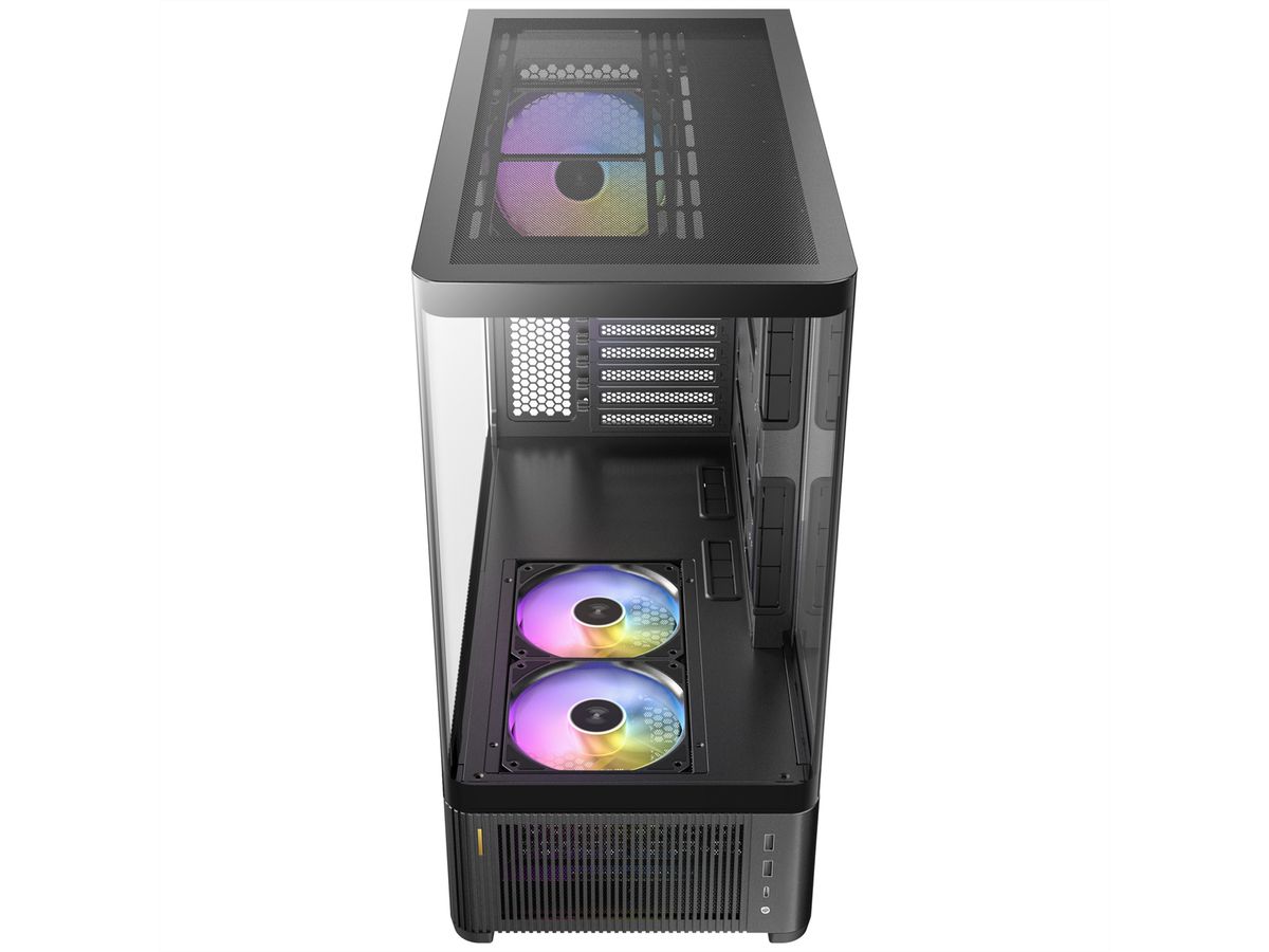 ANTEC Constellation C6 Curve ARGB PC Case, ATX Mid-Tower, black
