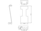 VALUE Server rek diepte uitbreiding 1U, metaal, 101,5mm, 1HE