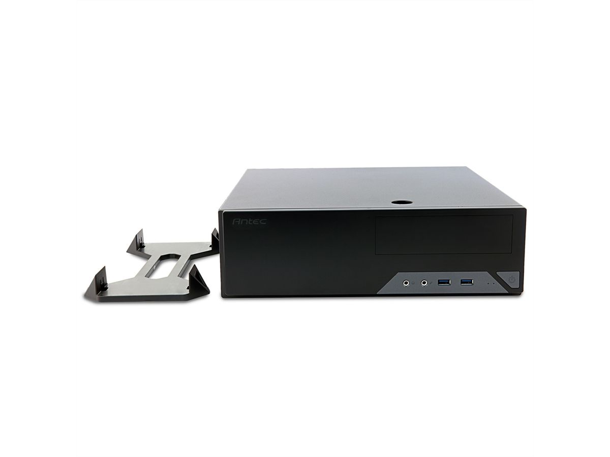 ANTEC VSK 2000 U3 Slim Desktop PC Case ATX, black