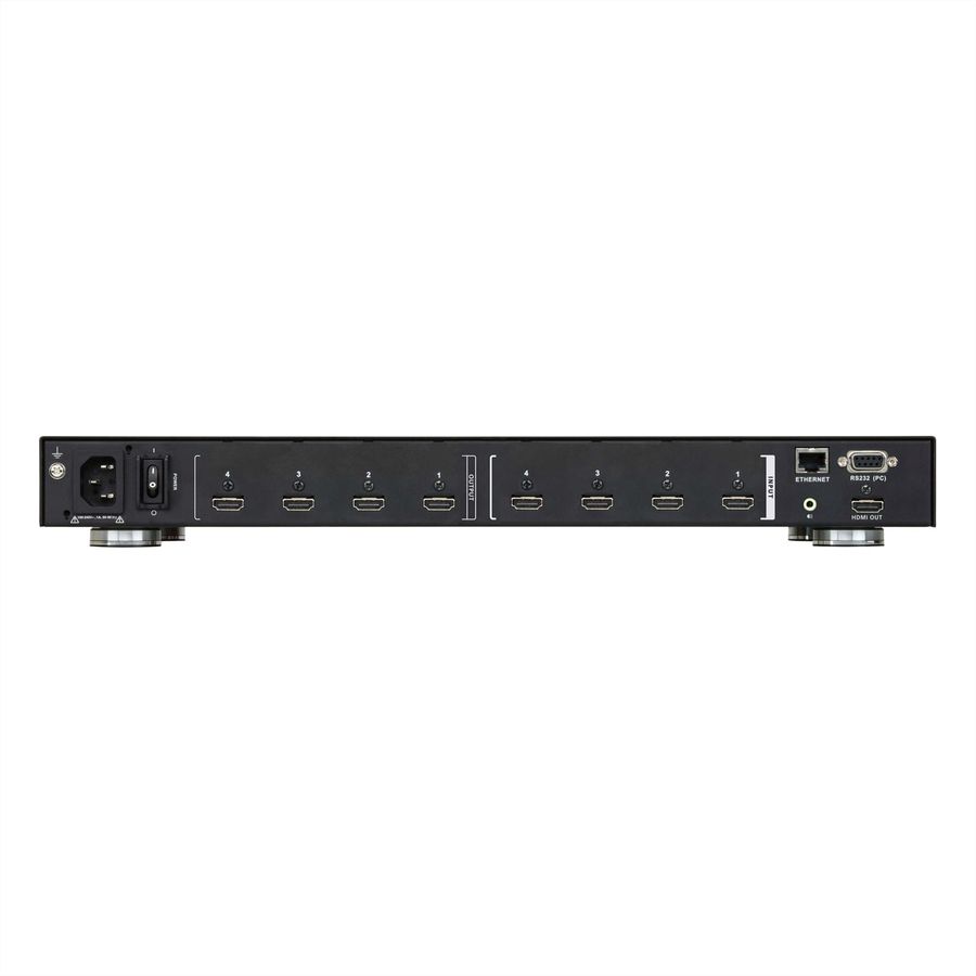 ATEN VM5404HA 4x4-HDMI-Matrix-Switch mit Skalierfunktion
