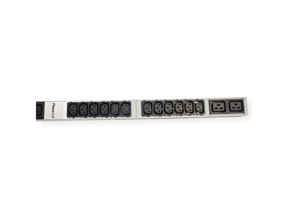 BACHMANN IT PDU ALU 1U 36x C13 6x C19 CEE 3x16A red