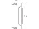 SCHROFF EuropacPRO geperforeerde rail voor verbindingsstukken, volgens EN 60603-2 en DIN 41612, 42 PK