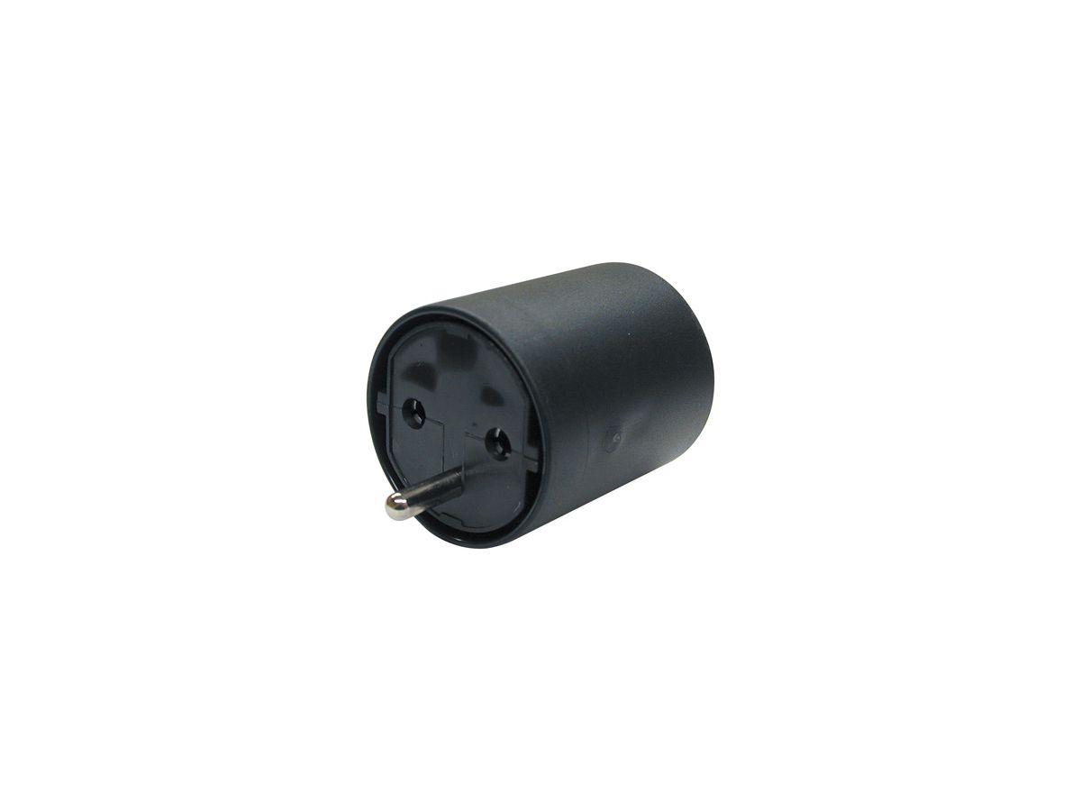 Fix -Adapter D Schutzkontakt / CH 3-polig (T12), Retail Verpackung