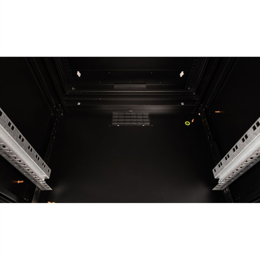 ROLINE 19-inch wall-mounted housing Pro 16 U, 600x600 WxD two-piece swivelling black