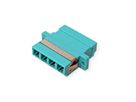 VALUE  Fibre Optic Adapter LC quadruple, OM3, PB