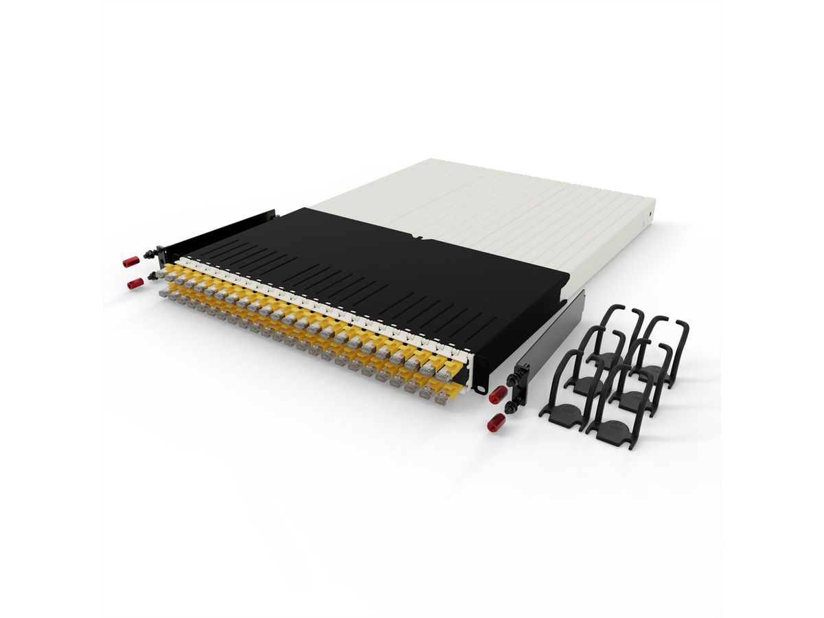 patchbox.one 30RU STP geel Cat.6a 1,8 m