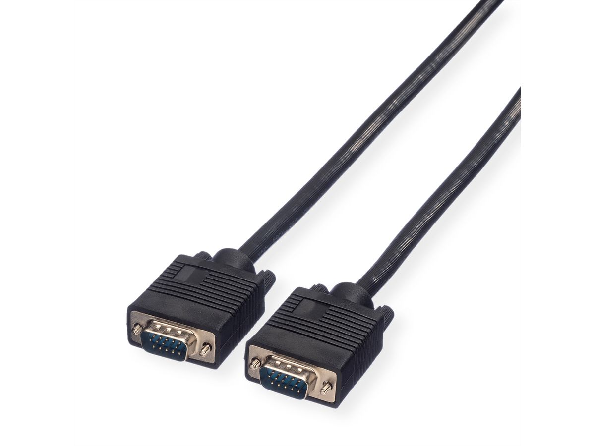 ROLINE SVGA kabel HD15 M/M, 2 m