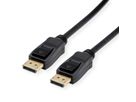 VALUE DisplayPort Cable, v1.4, DP-DP, M/M, black, 1 m