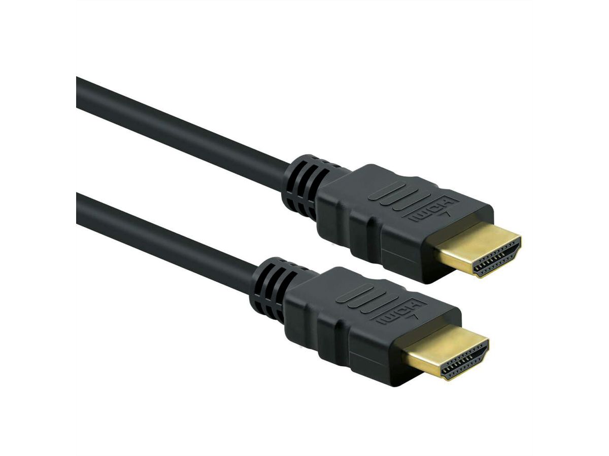 STANDARD 8K HDMI Ultra HD Kabel mit Ethernet, ST/ST, schwarz, 1 m
