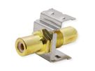 ROLINE RCA keystone-koppeling, Metaal, wit