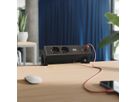 BACHMANN DESK2 2xP40 1xUSB C/C 45W, L=0.2m RAL9005