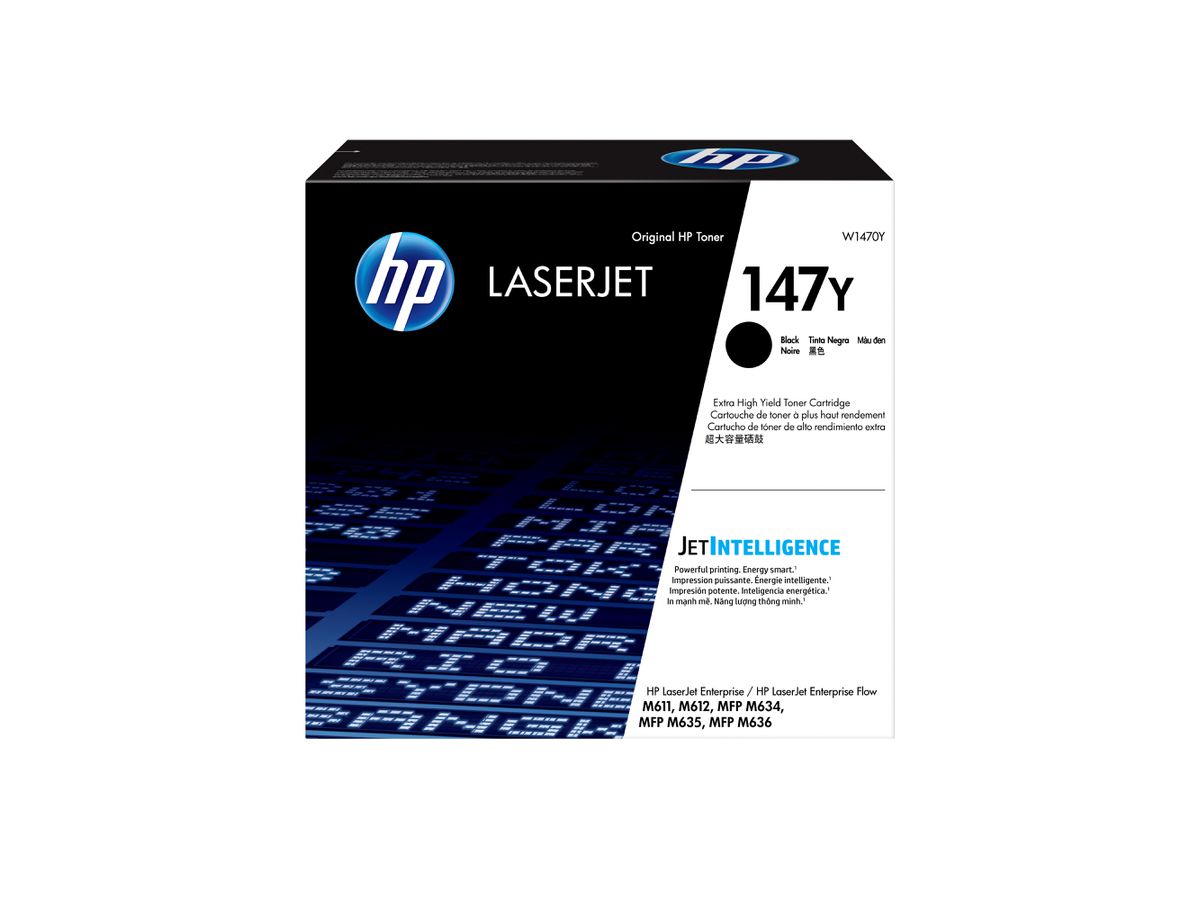 HP 147Y Extra High Yield Black Original LaserJet Toner Cartridge