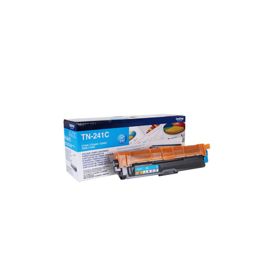 TN241C, BROTHER Tonercartridge, cyan ca. 1.400 Seiten, für HL-3140/50/70 / DCP9020 / MFC9140CDN/9330CDW/9340CDW