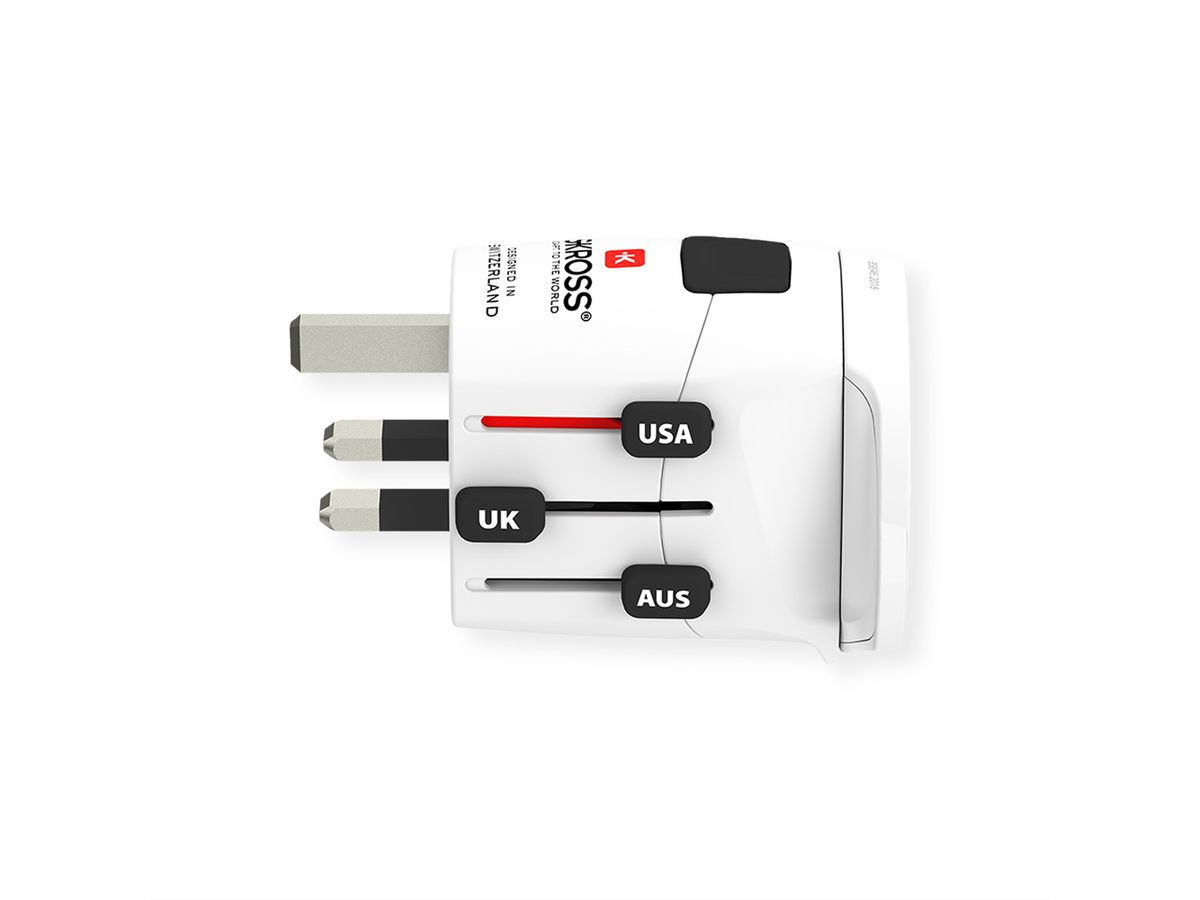 Skross PRO Light World Universele Adapter, Wereldwijd