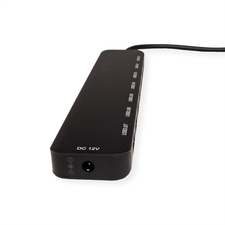 VALUE USB 3.2 Gen 1 Hub, 7 poorts, type C aansluitkabel