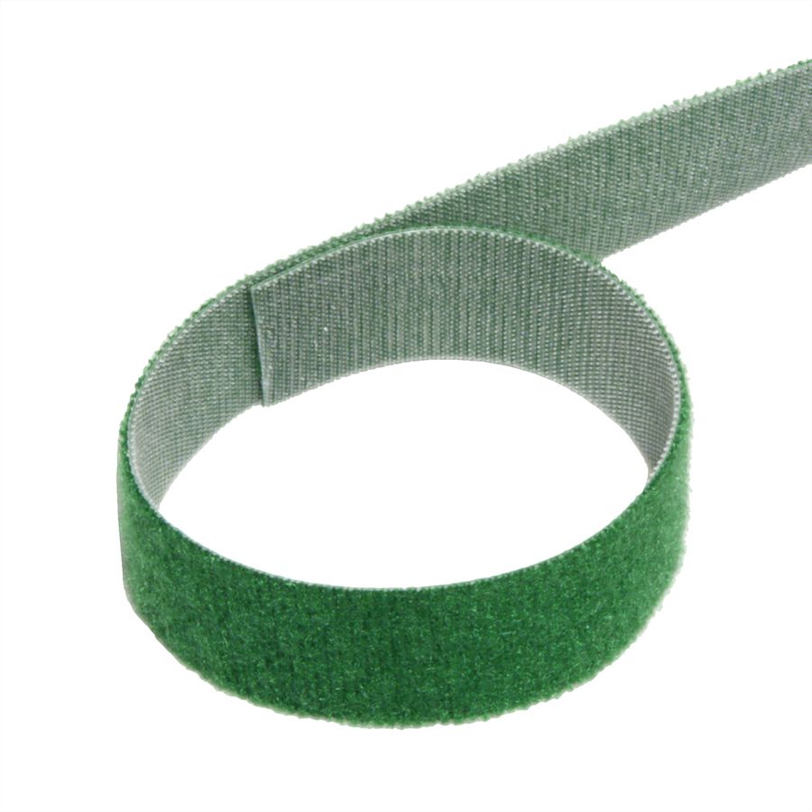 VELCRO® ONE-WRAP® klittenband ongeperforeerd op rol, 20mm, groen, 25 m
