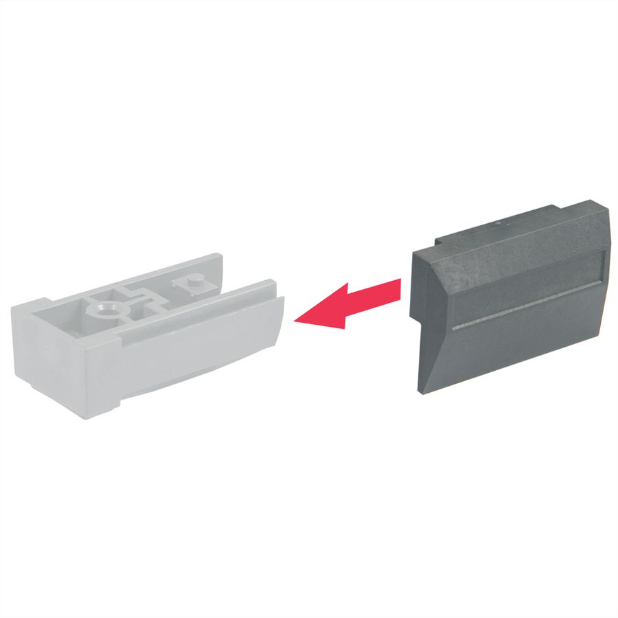 SCHROFF Stacking Aid Kit for RatiopacPRO/-Air Case or Interscale, RAL 9006