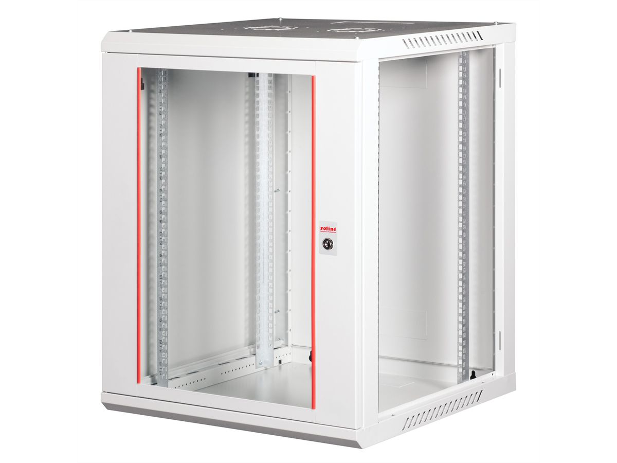 ROLINE 19-inch wandbehuizing Basic Plus 15U, 600x600 BxT grijs