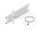 SCHROFF Velcro® Strip 12 x 300 mm