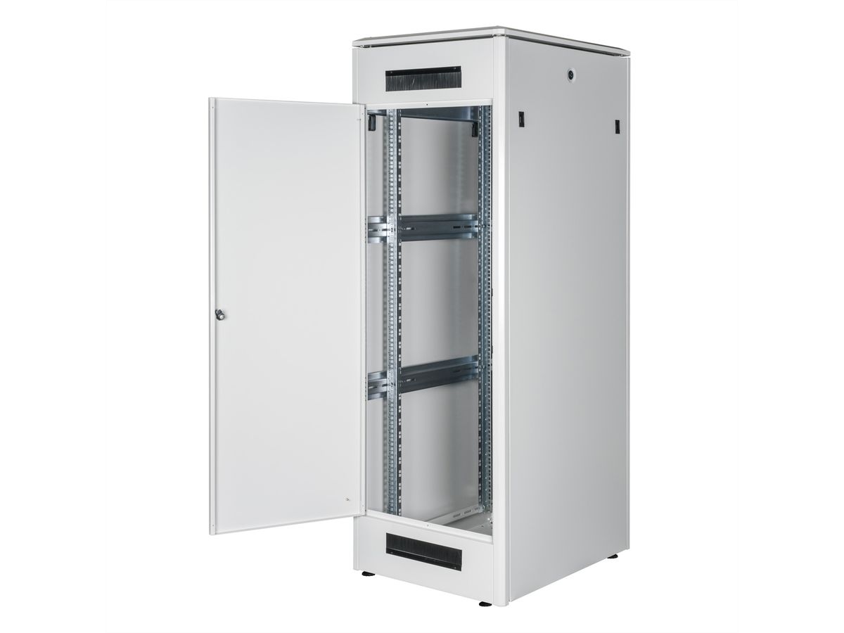 ROLINE 19-inch Network Cabinet Pro 36 U, 600x800 WxD glass door grey