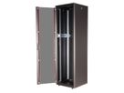 ROLINE 19-inch netwerkkast Basic 42 U, 600x600 BxD Glazen deur zwart