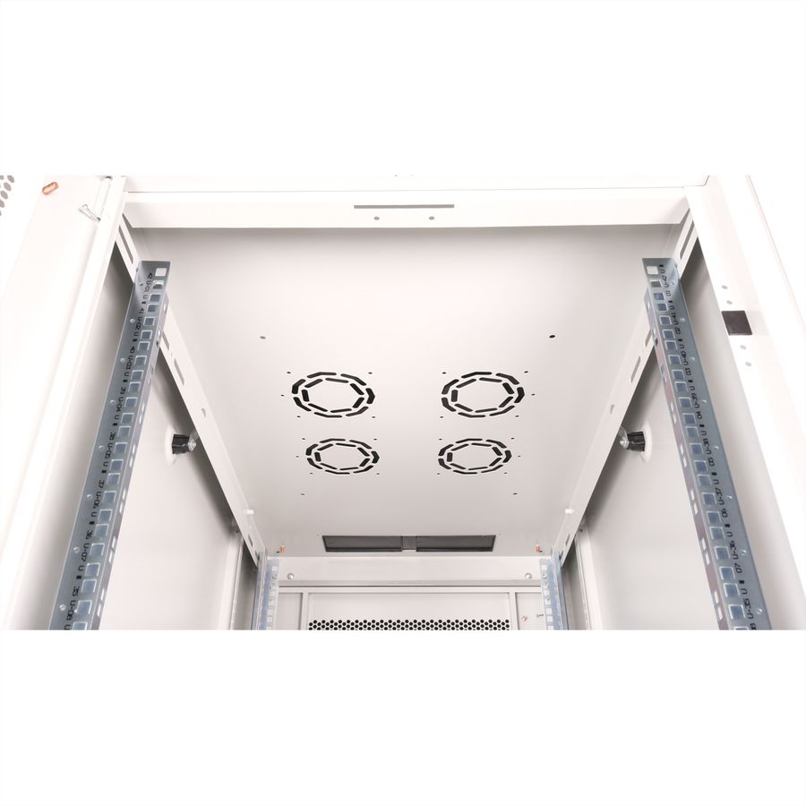 ROLINE 19-inch Server Cabinet Basic 42 U, 600x1000 WxD perforated grey