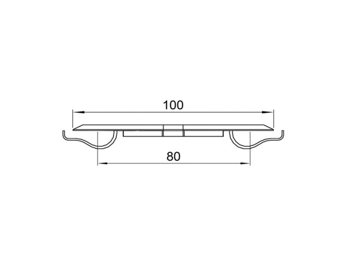 BACHMANN Easy-Cover-Quadro white