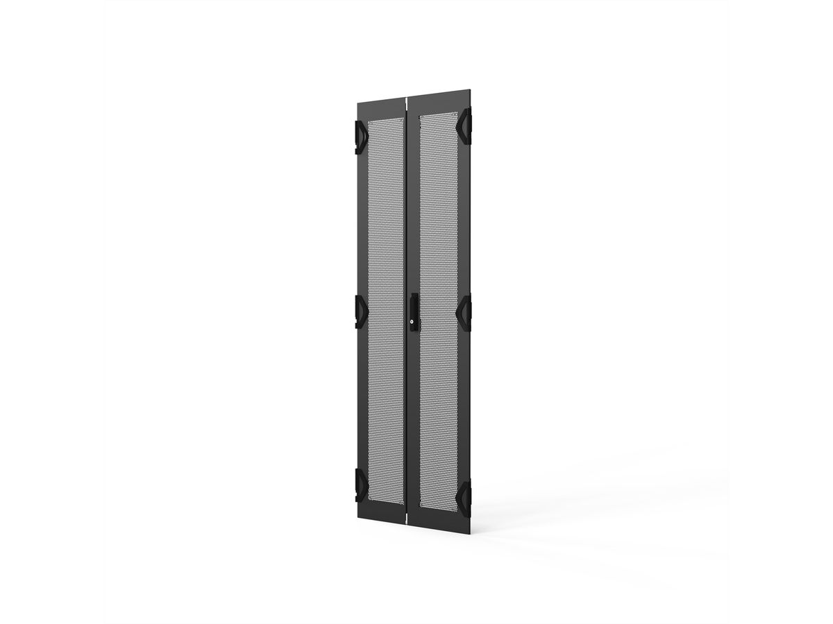 DOOR VENT DOUBLE 1800H 600W RAL7021