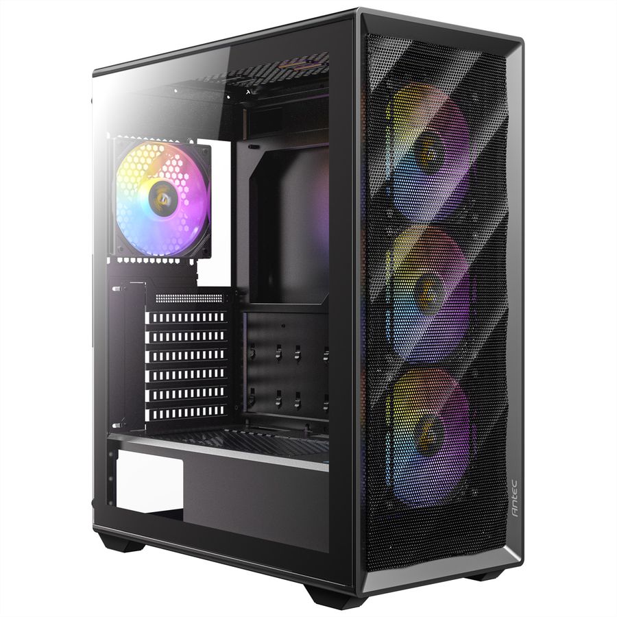 ANTEC AX85 ARGB PC case Midi Tower Gaming ATX, black