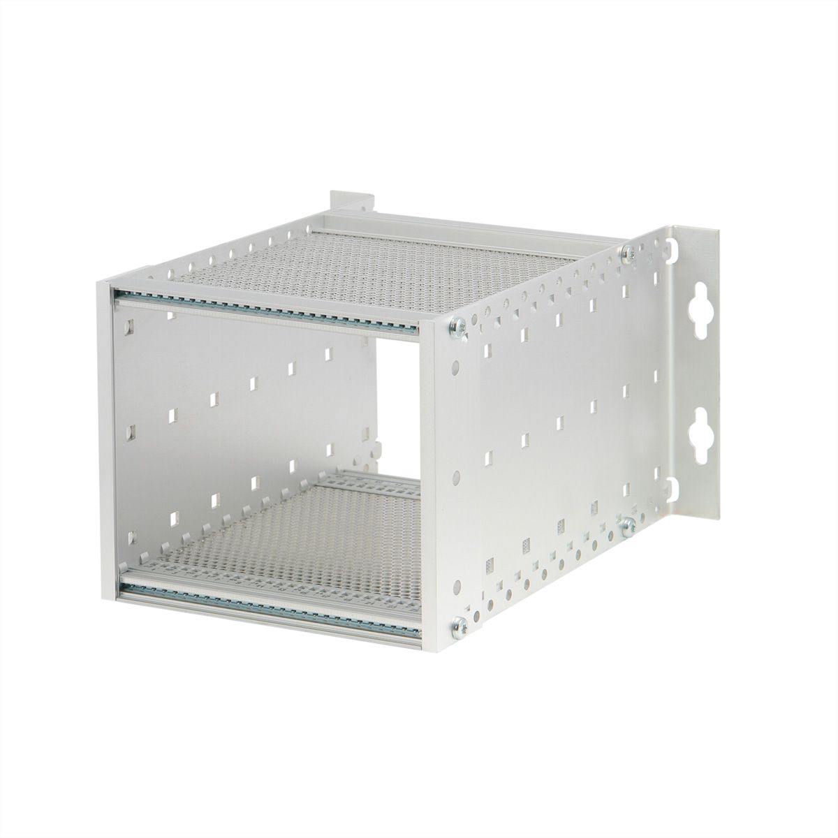 SCHROFF EuropacPRO 19" moduledrager voor moduledrager, wandmontage, niet afgeschermd, 3 HE, 205 mm