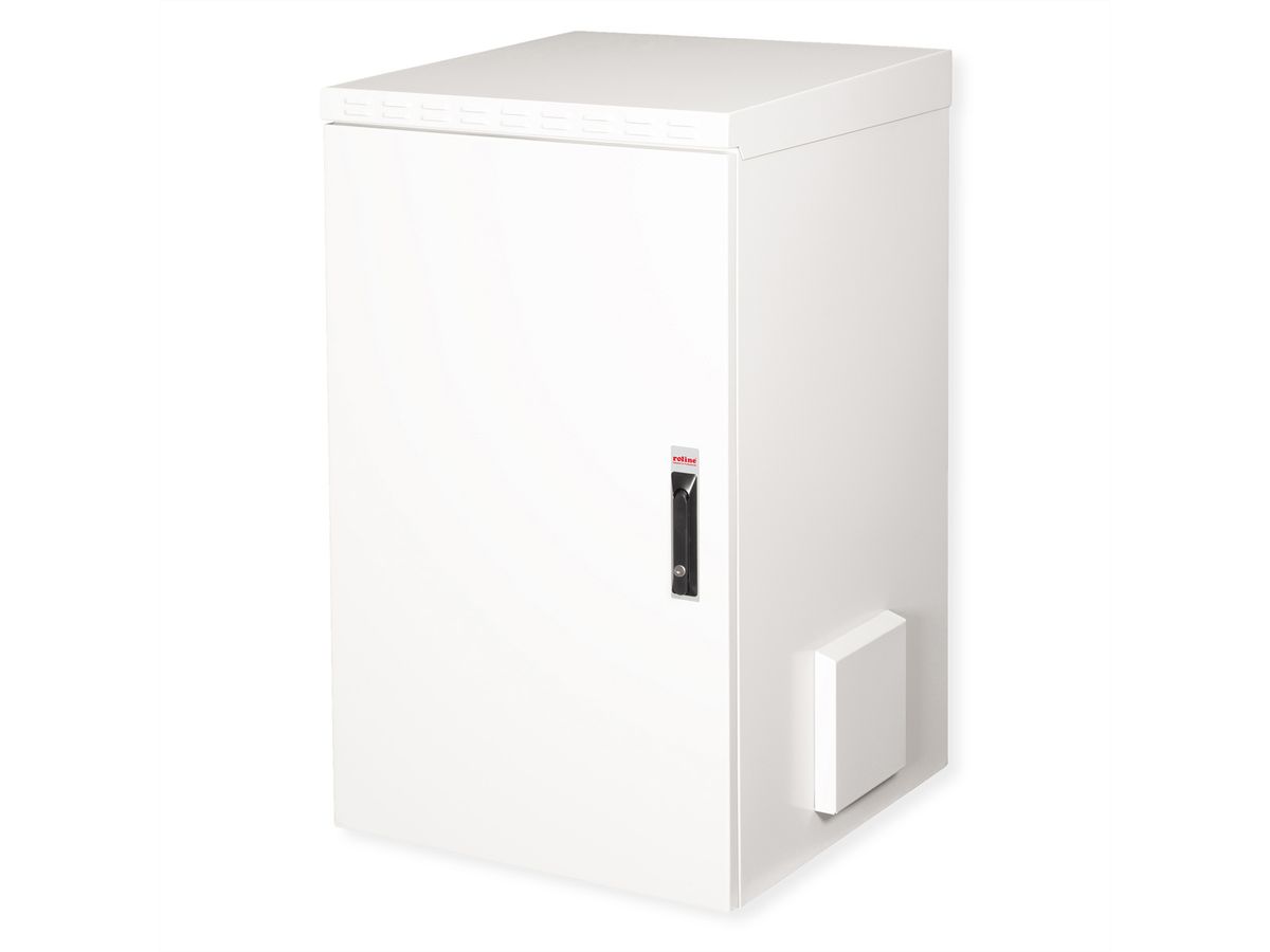 ROLINE 19-inch wandbehuizing Pro 20 U , 600x600 BxT IP55 buiten grijs
