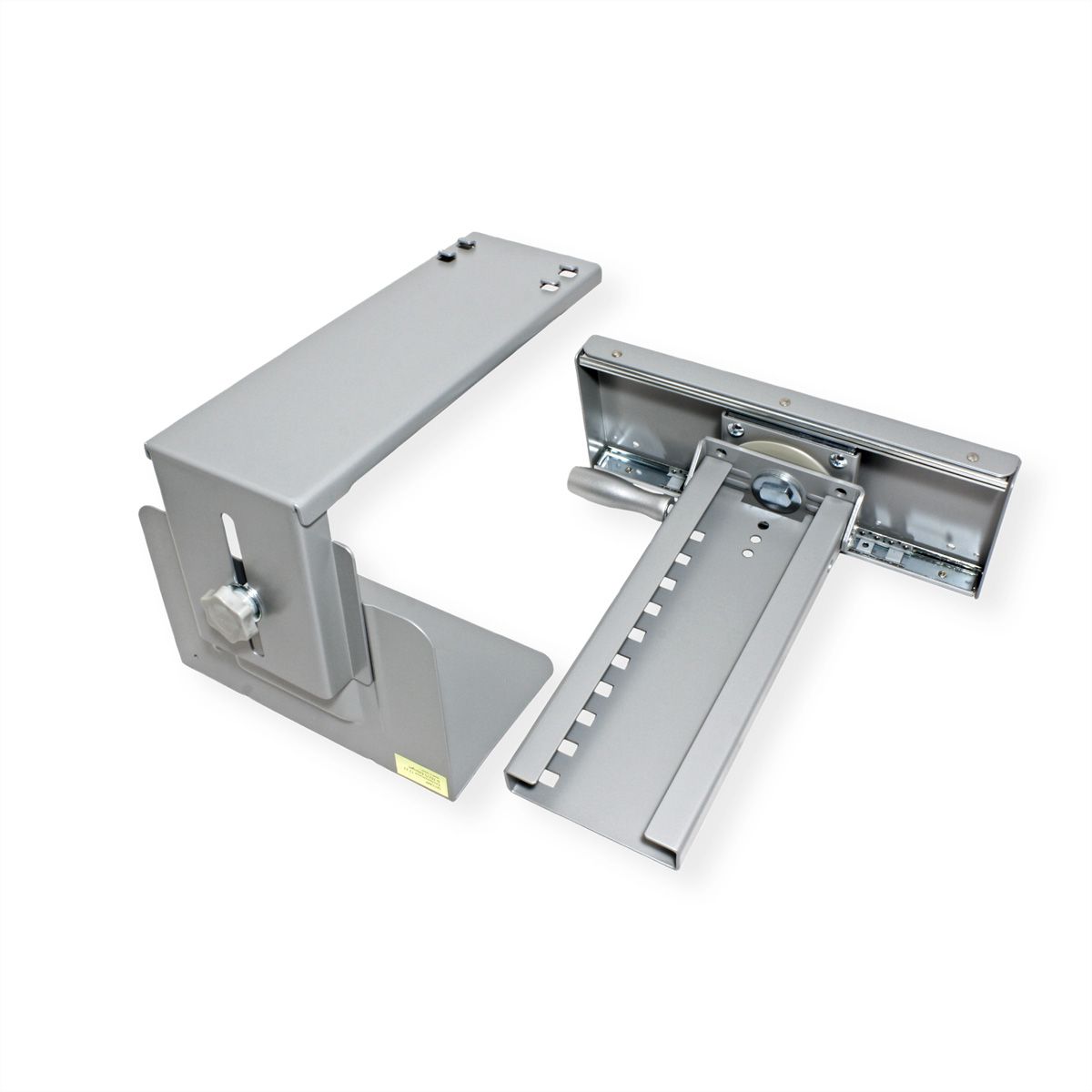 ROLINE PC houder draaibaar en uitschuifbaar, zilver