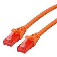 ROLINE Patchkabel Cat.6 UTP, Component Level, LSOH, oranje, 0,3 m