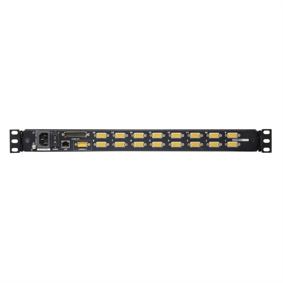 ATEN CL5716iM LCD KVM Switch Over IP, USB-PS/2,VGA, 16-poorts, FR-Layout
