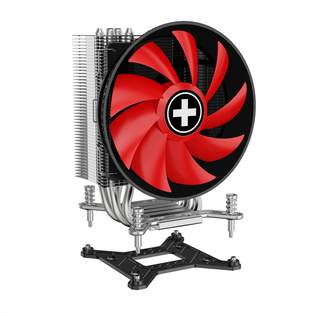 XILENCE XC049 CPU-Kühler, 120mm PWM FDB Lüfter, 200W TDP