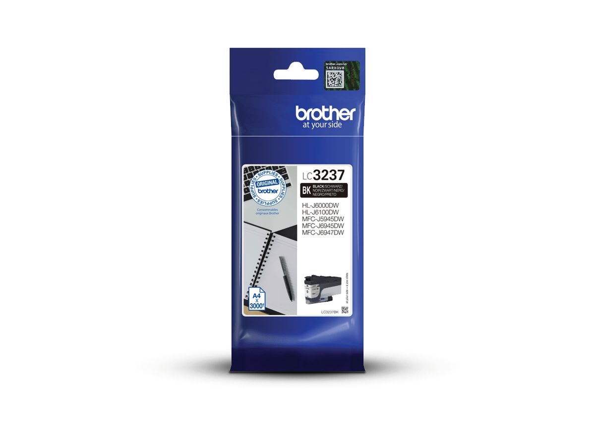 Brother LC3237BK ink cartridge 1 pc(s) Original Black