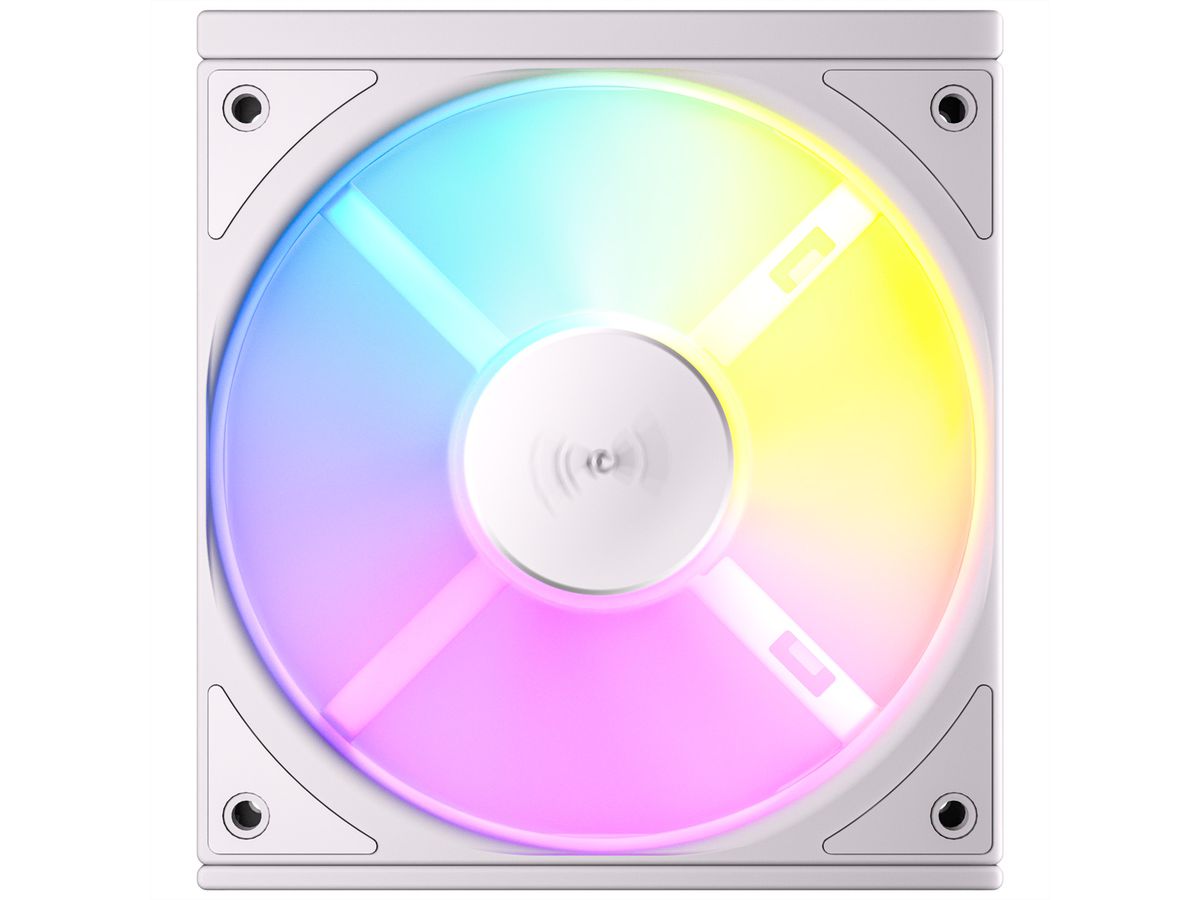 ANTEC C120 ARGB Fan PC Case Fan 120mm 3-In-1-Pack, white