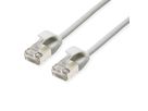 ROLINE F/UTP DataCenter Patchkabel Cat.6A (Class EA), LSOH, extra dun, grijs, 2 m