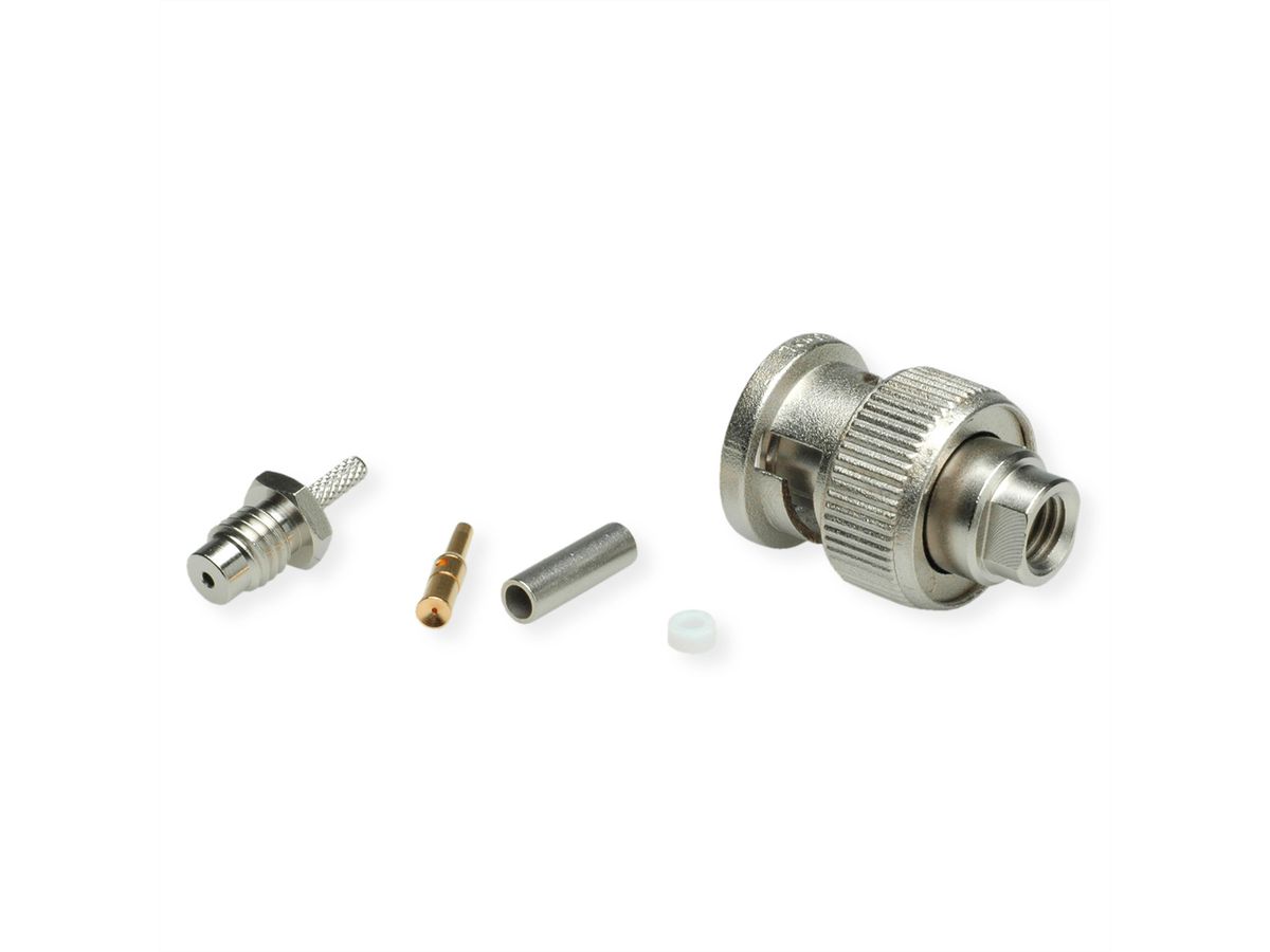 TELEGÄRTNER BNC-Crimpstecker 50 Ohm, Crimp G3, für RG-178B/U