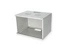 ROLINE 19-inch wandbehuizing Basic 7 U, 540x400 BxD Bouwpakket grijs