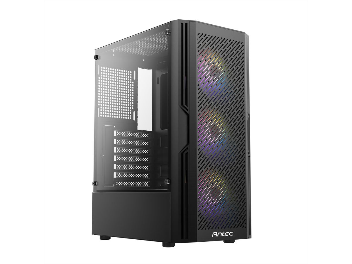 ANTEC AX20 PC case Midi Tower Gaming ATX, black