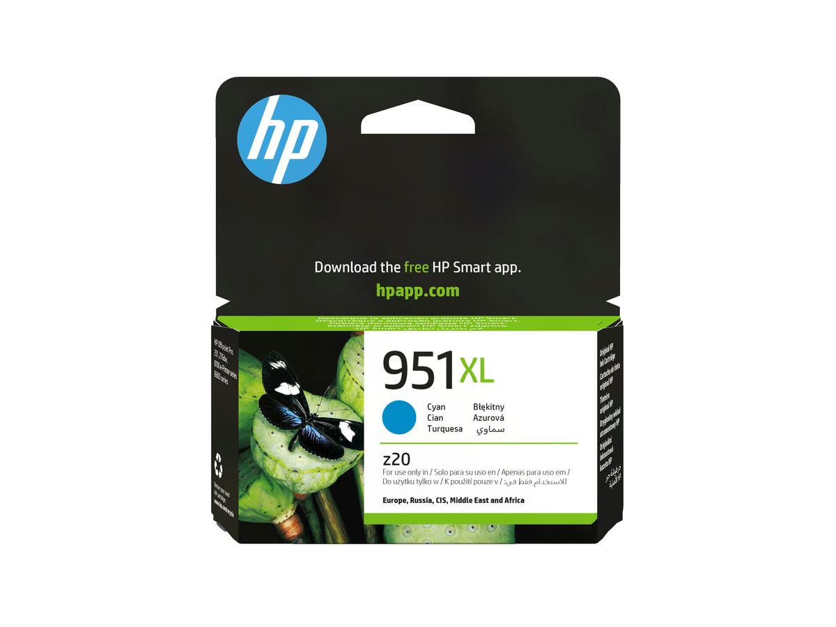 HP 951XL originele high-capacity cyaan inktcartridge