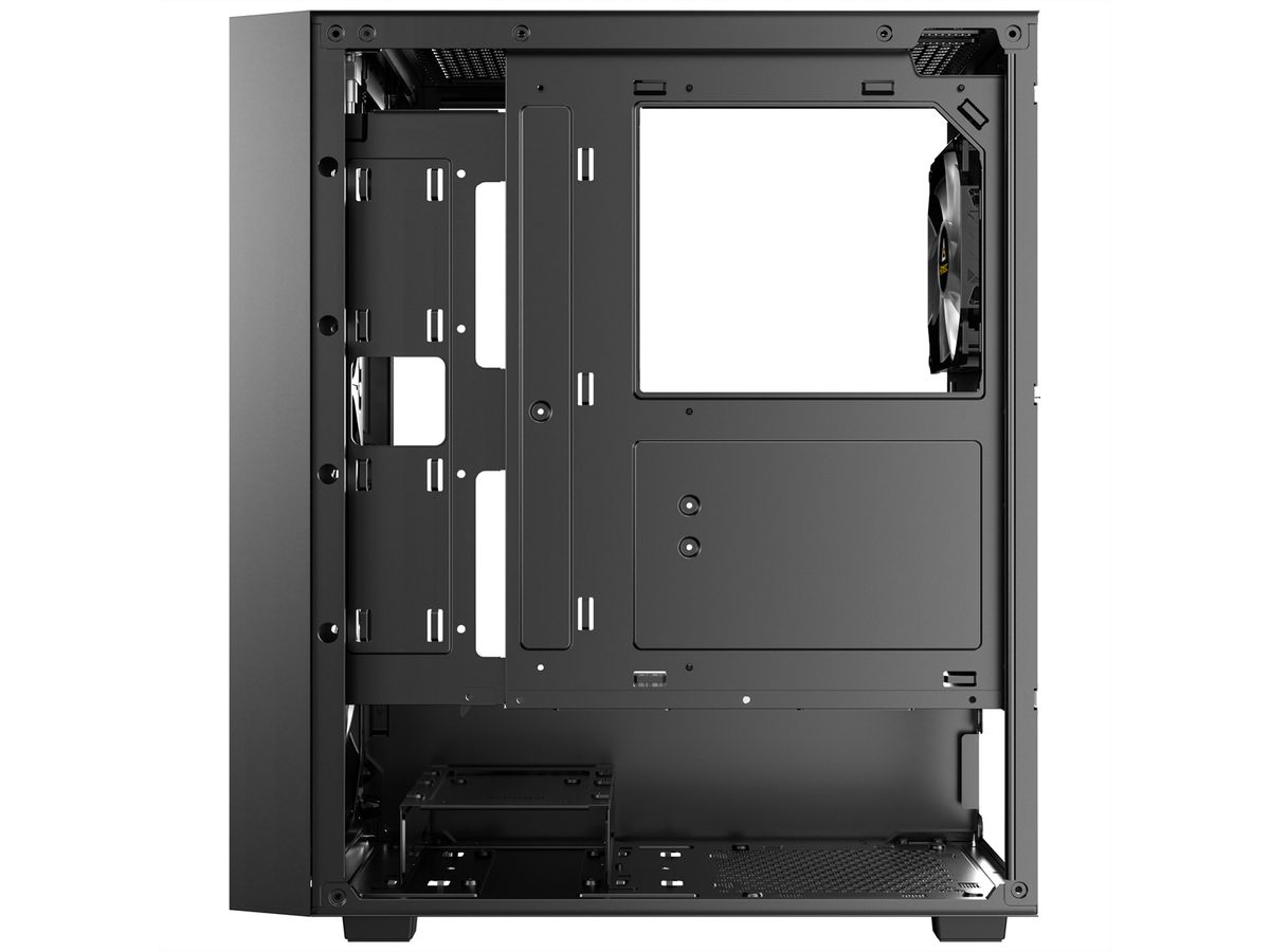 ANTEC AX65 ARGB PC Gehäuse Midi Tower Gaming ATX, schwarz